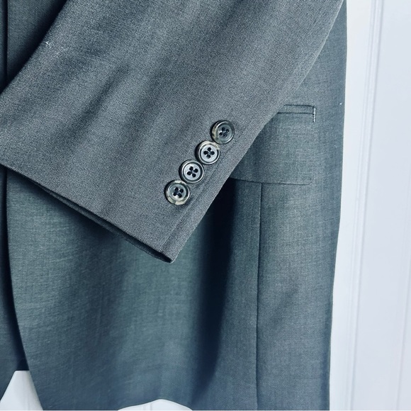 Michael Kors 100% Wool Blazer Suit Jacket Mens 44R Brown Single-Breasted Lined - Picture 5 of 10